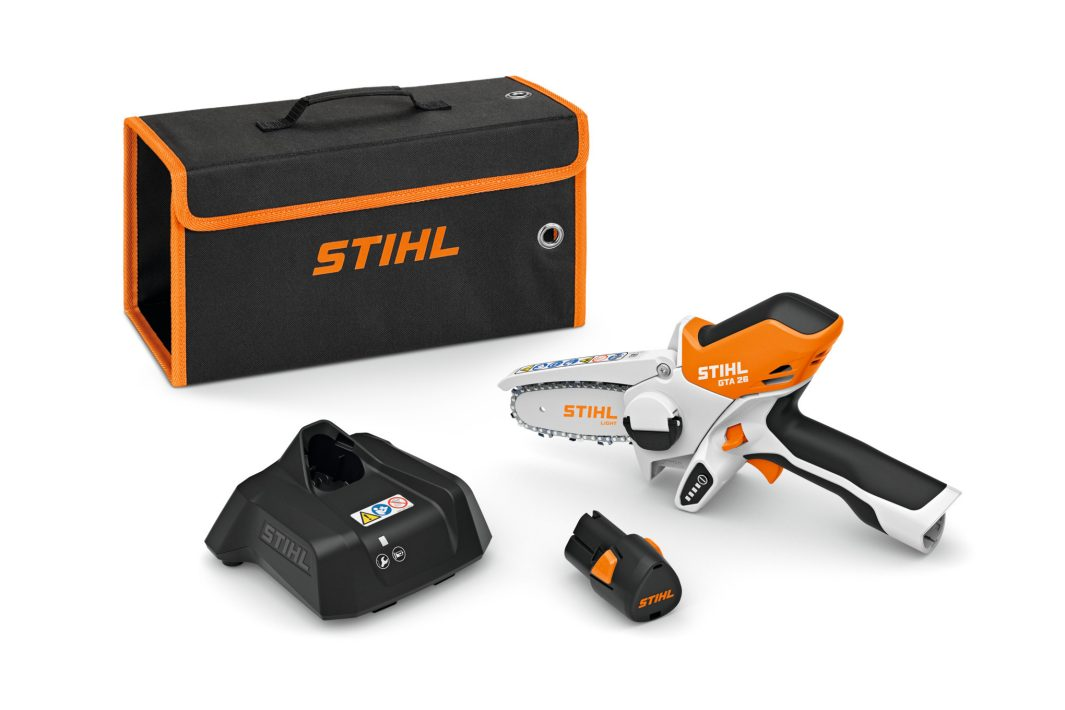 STIHL GTA 26 Scie de Jardin avec Chargeur et Batterie