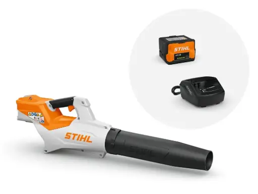 STIHL BGA 50, avec AK 20 et AL 101